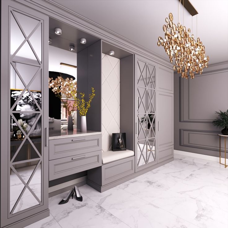 Dəhliz dolabı neoklassik